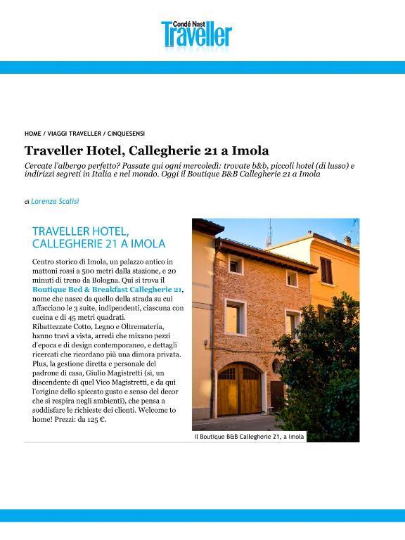 Callegherie 21 Boutique B&B Imola Exterior foto